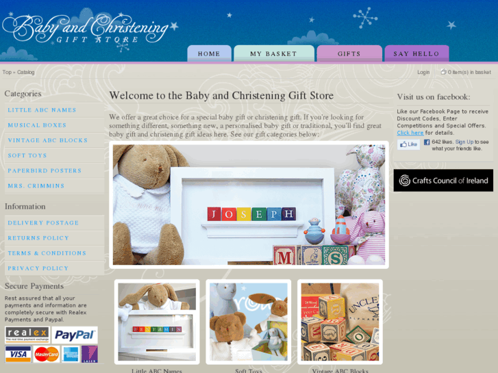 www.babyandchristening.ie