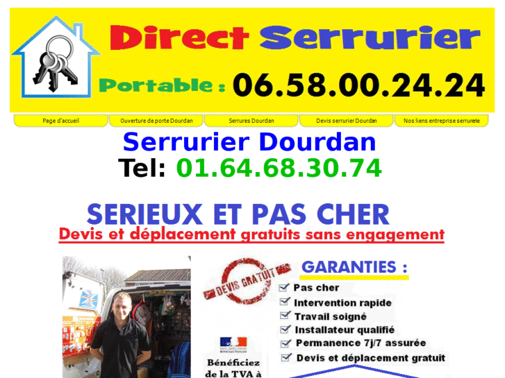 www.serrurierdourdan.org