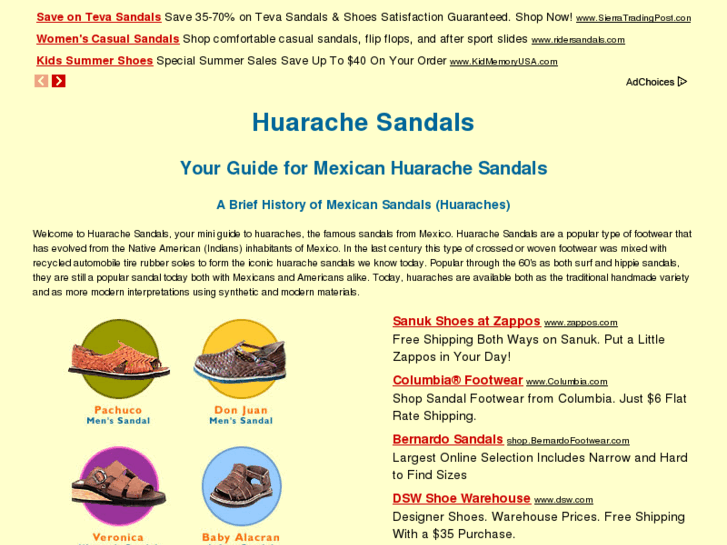 www.huarache-sandals.com