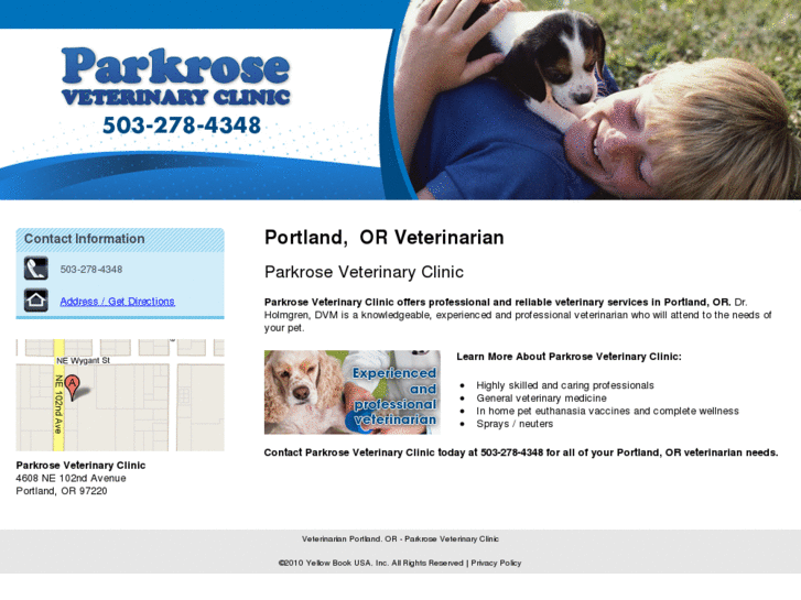 www.parkroseveterinaryclinic.com