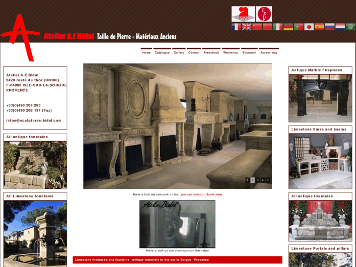 www.sculptures-bidal.com