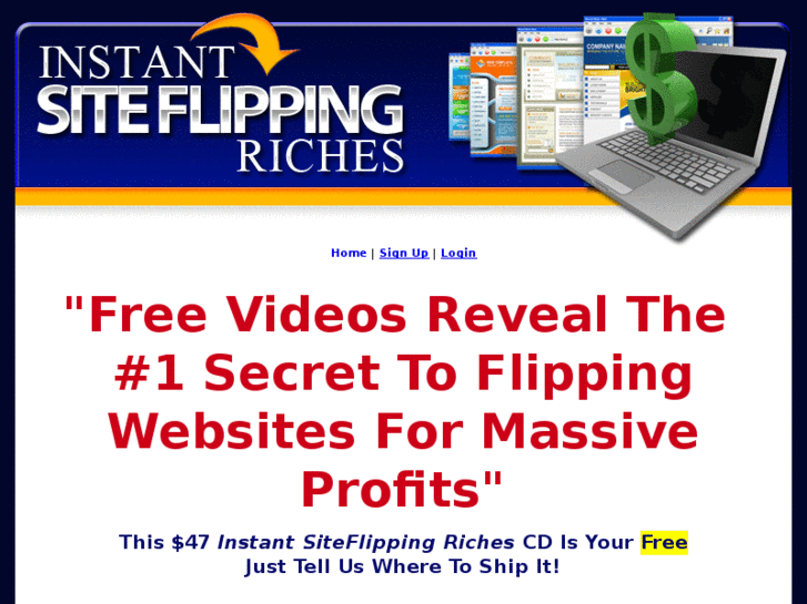 www.theinstantsiteflippingriches.com