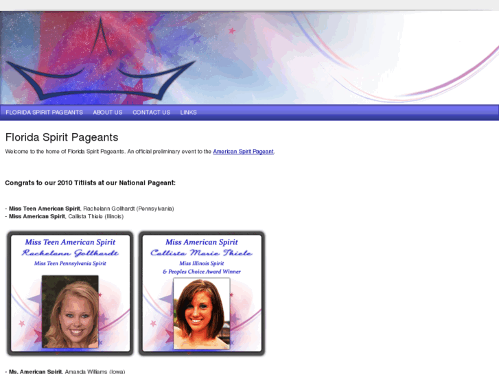 www.floridaspiritpageants.com