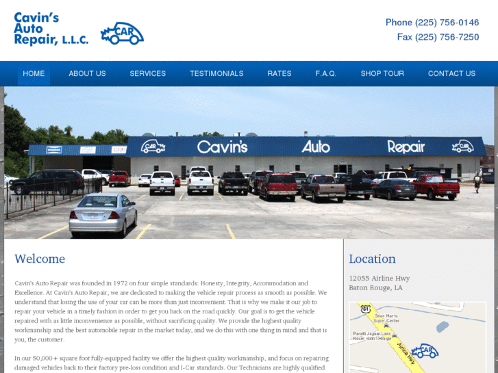 www.cavinsautorepair.com