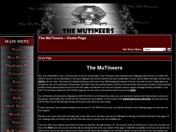 www.the-mutineers.co.uk