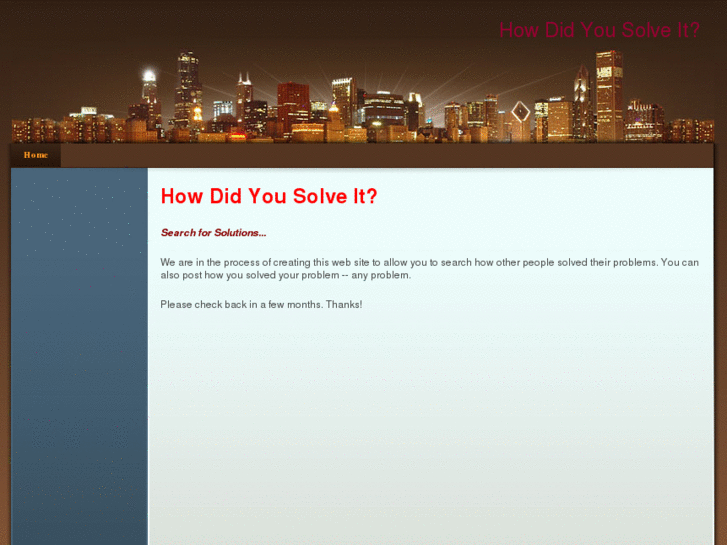 www.howdidusolveit.com
