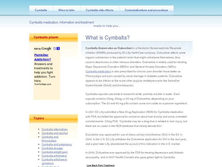 www.cymbaltaoral.com