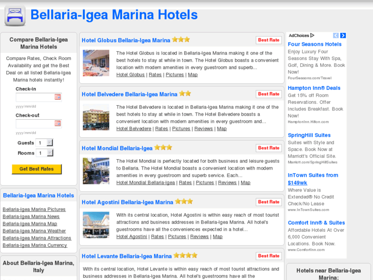 www.bellariaigeamarinahotels.com
