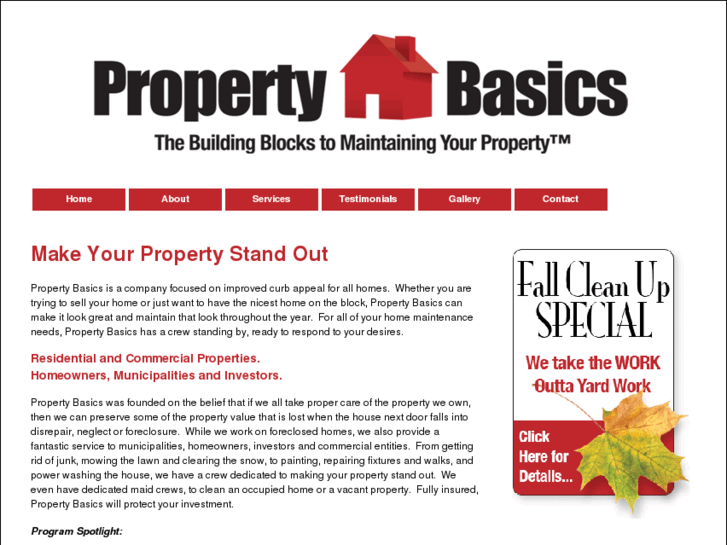 www.propertybasicsllc.com