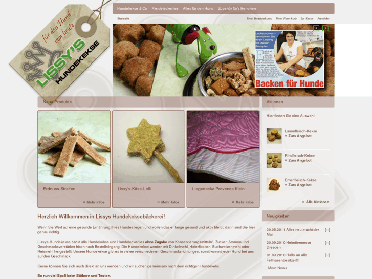 www.lissys-hundekekse.de