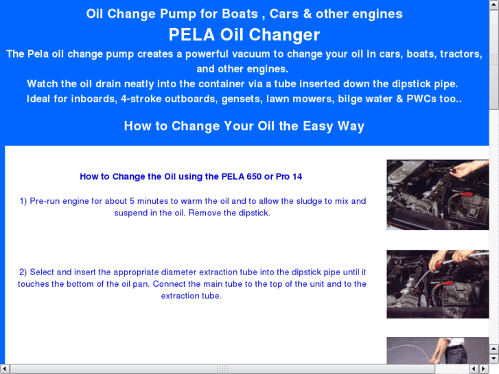 www.pelaoilchanger.com