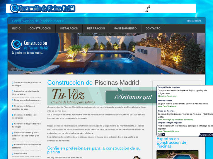 www.construccionesdepiscinas.com
