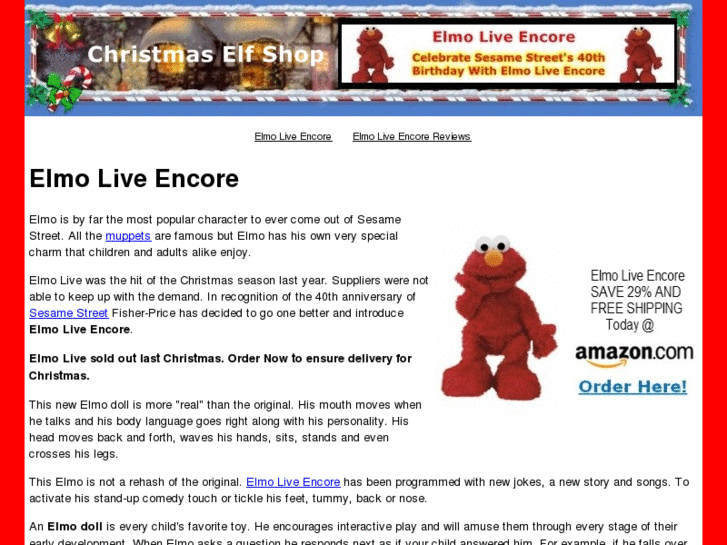 www.fisherpriceelmoliveencore.com