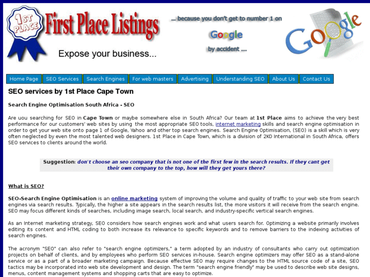 www.1stplace.co.za