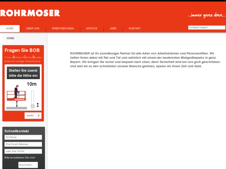 www.rohrmoser-arbeitsbuehnen.de