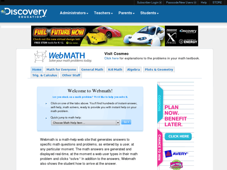 www.webmath.com