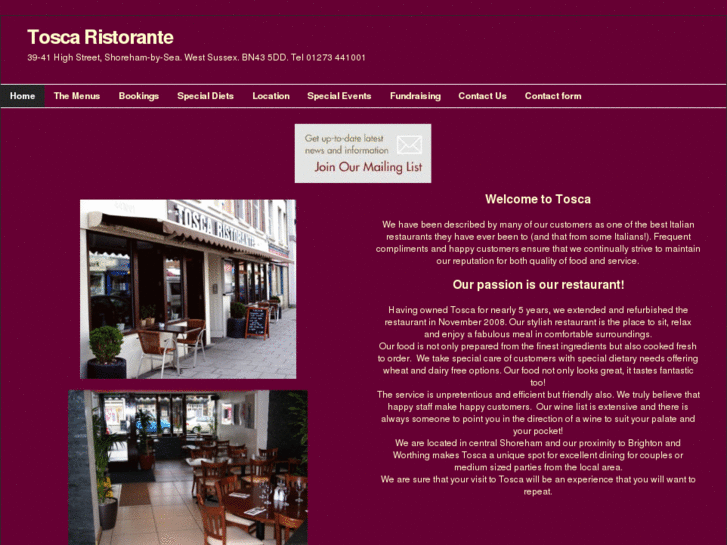 www.tosca-restaurant.co.uk