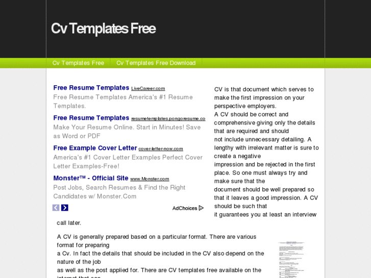 www.cvtemplatesfree.info