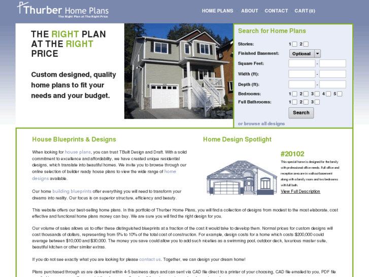 www.thurberhomeplans.com