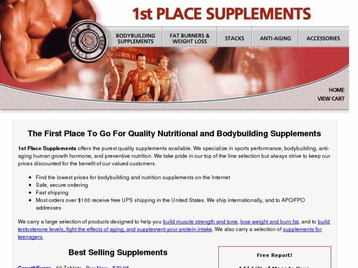 www.1stplace-supplements.com