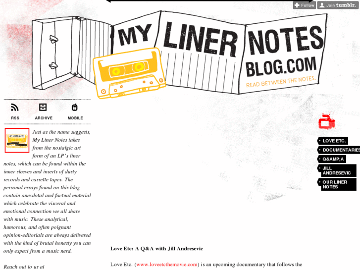 www.mylinernotesblog.com