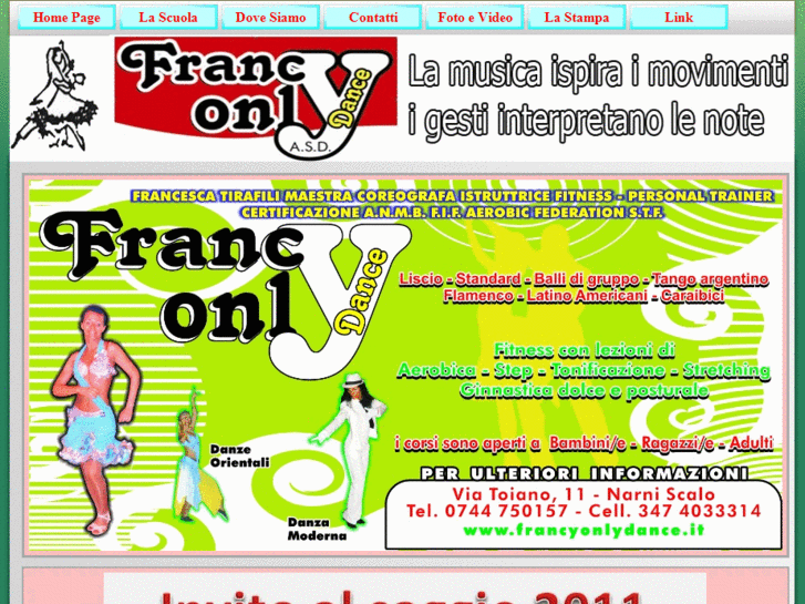 www.francyonlydance.it