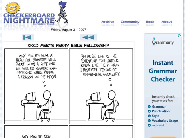 www.checkerboardnightmare.com