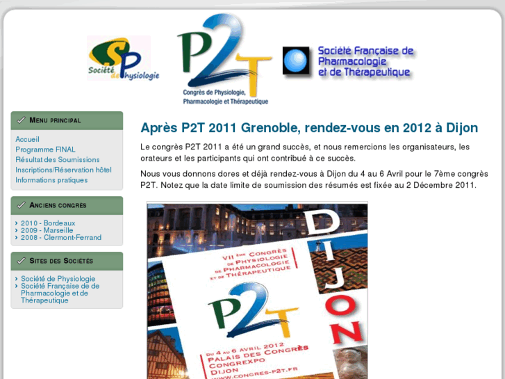 www.congres-p2t.fr