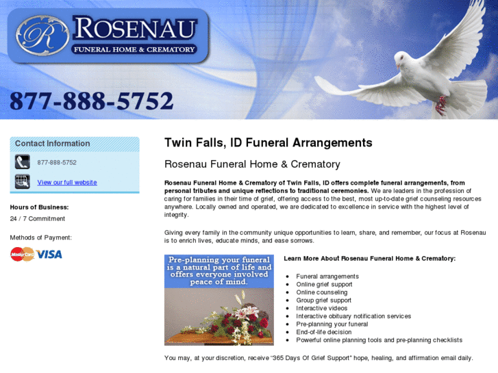 www.rosenaufuneralhome.net