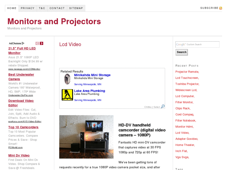 www.monitorsprojectors.info