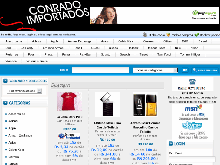 www.conradoimportados.com
