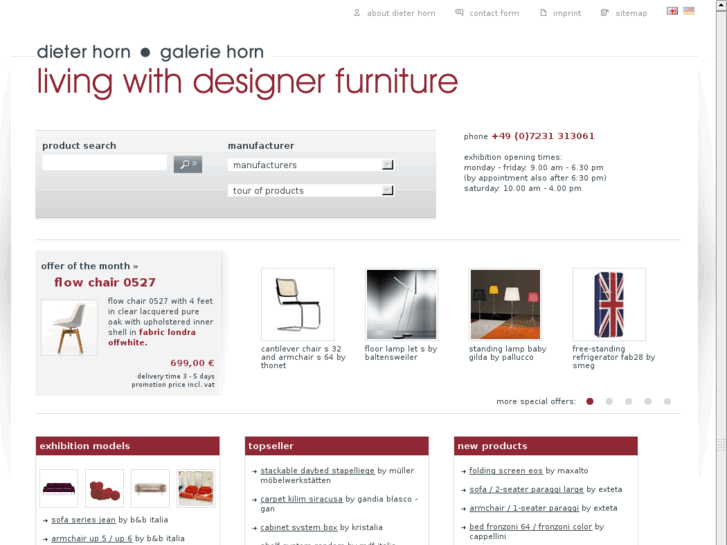 www.dieter-horn-designfurniture.com