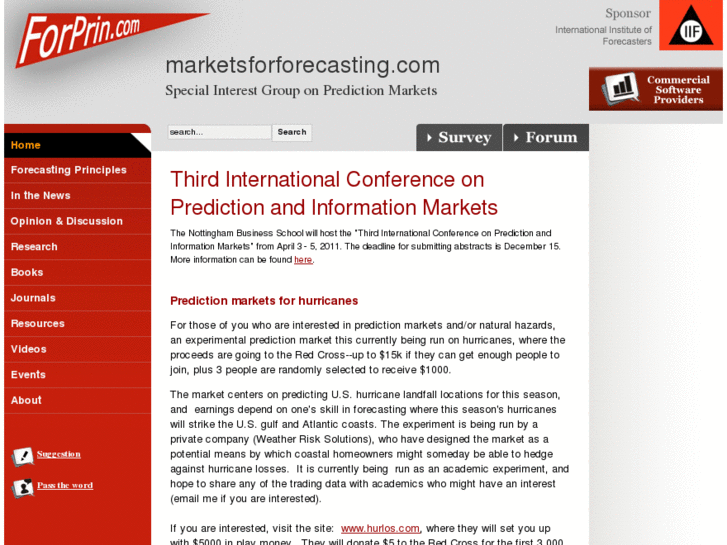 www.marketsforforecasting.com