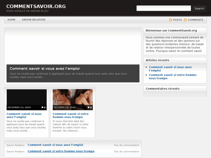 www.commentsavoir.org
