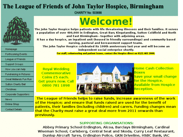 www.johntaylorhospicelof.org.uk