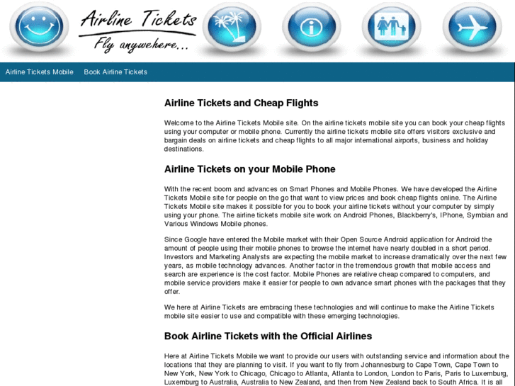 www.airline-ticket.mobi