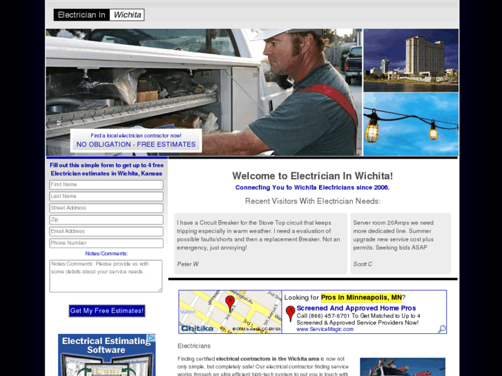 www.electricianinwichita.com