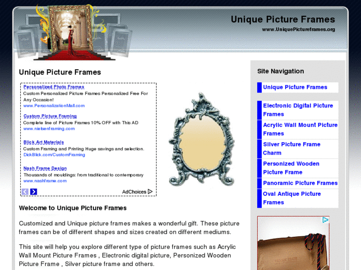 www.uniquepictureframes.org