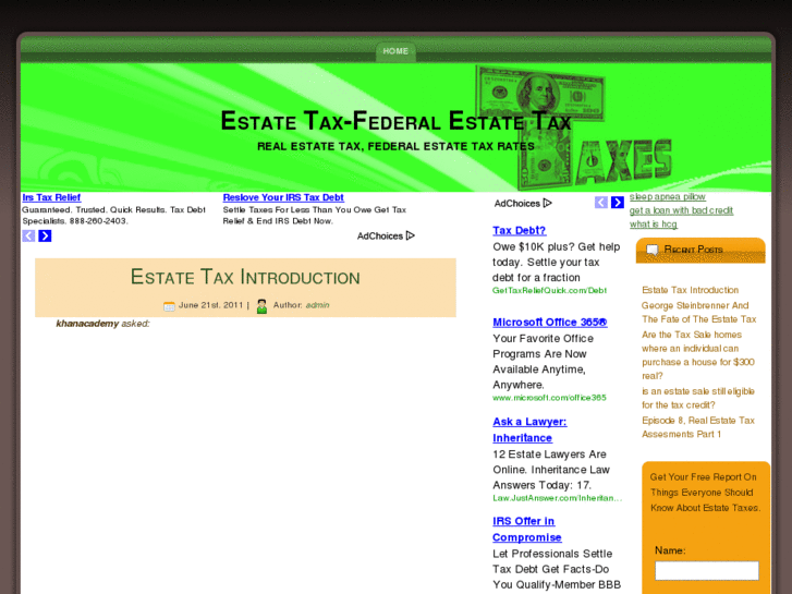 www.estate-tax.net