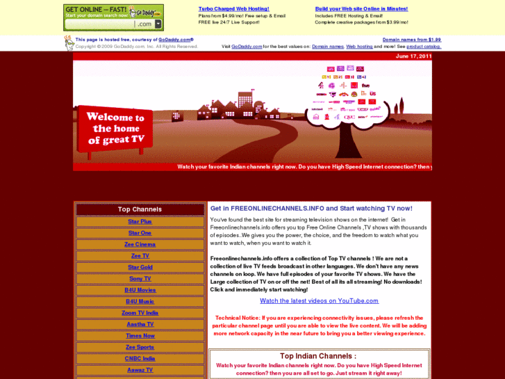 www.freeonlinechannels.info
