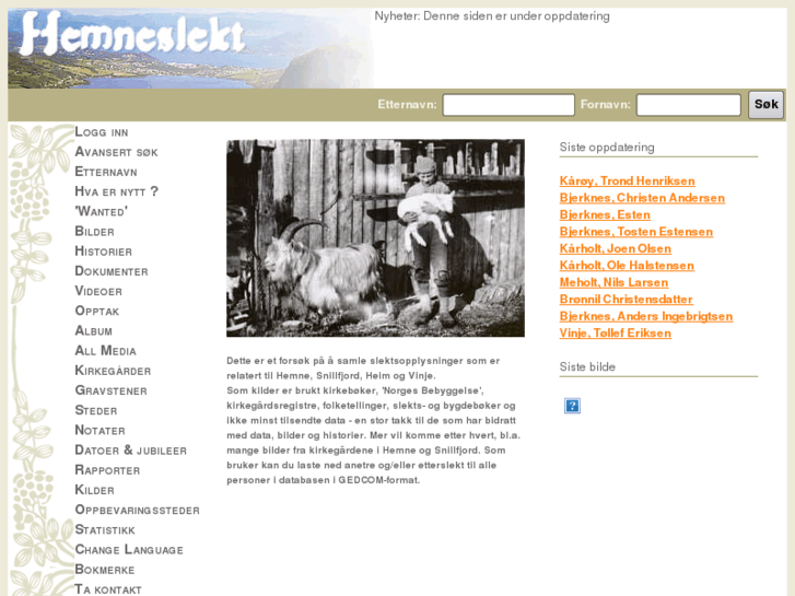 www.hemneslekt.info