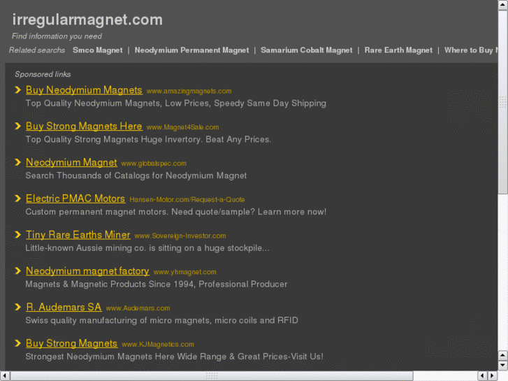 www.irregularmagnet.com