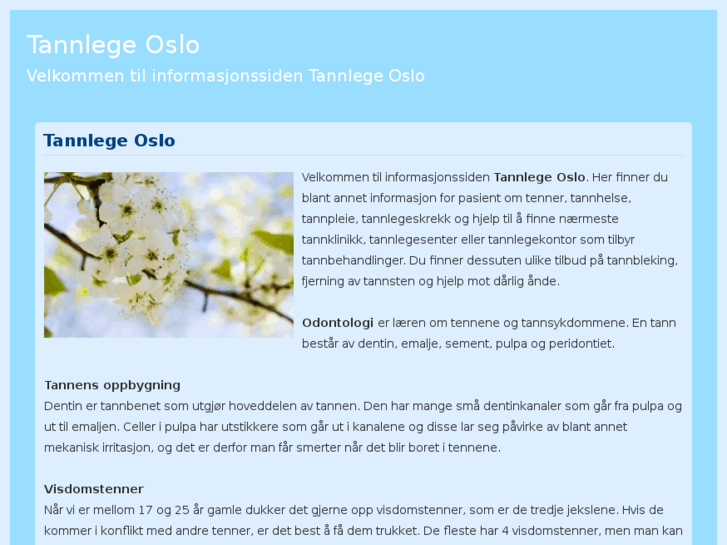 www.tannlegeoslo.com