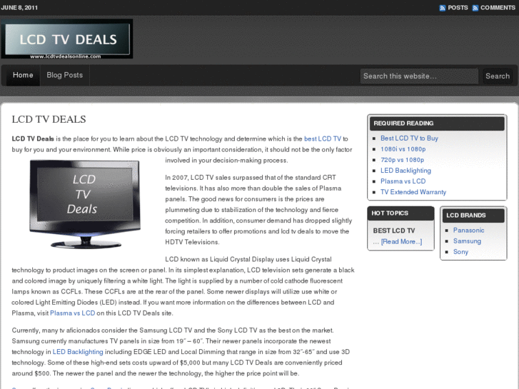 www.lcdtvdealsonline.com