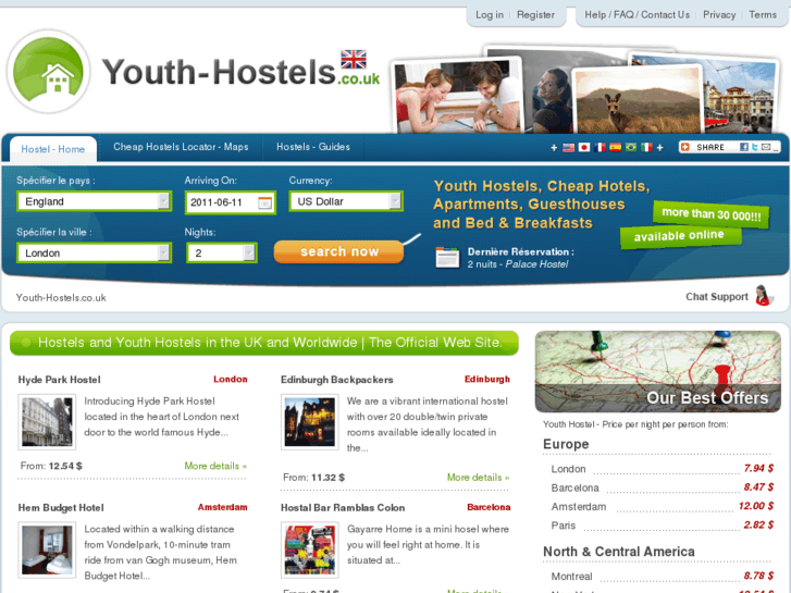 www.youth-hostel.co.uk