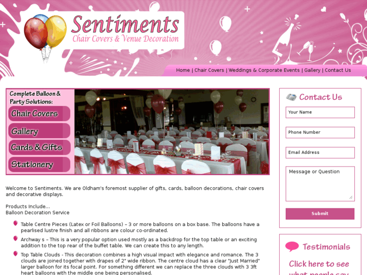 www.sentimentsballoons.com