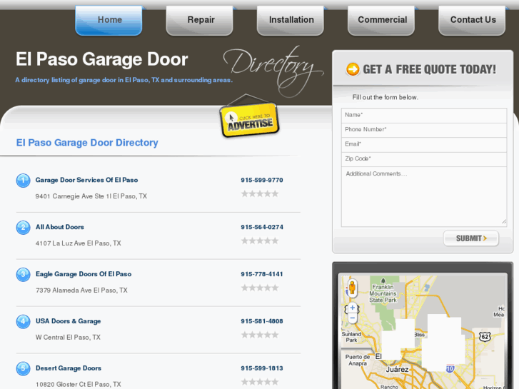www.garagedoorelpaso.com