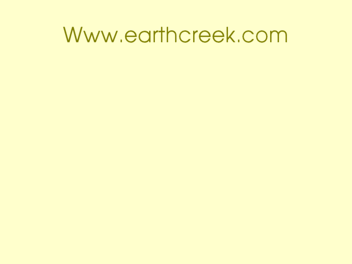 www.earthcreek.com