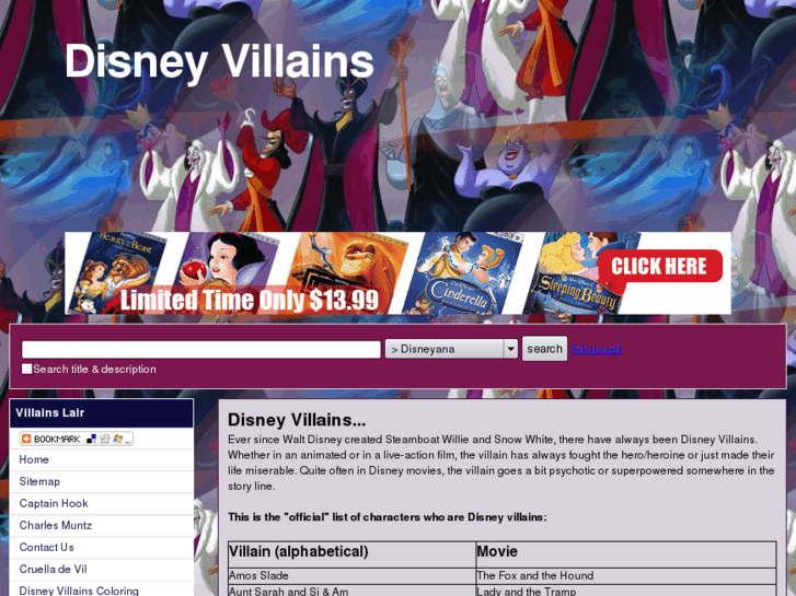 www.disneyvillains.net
