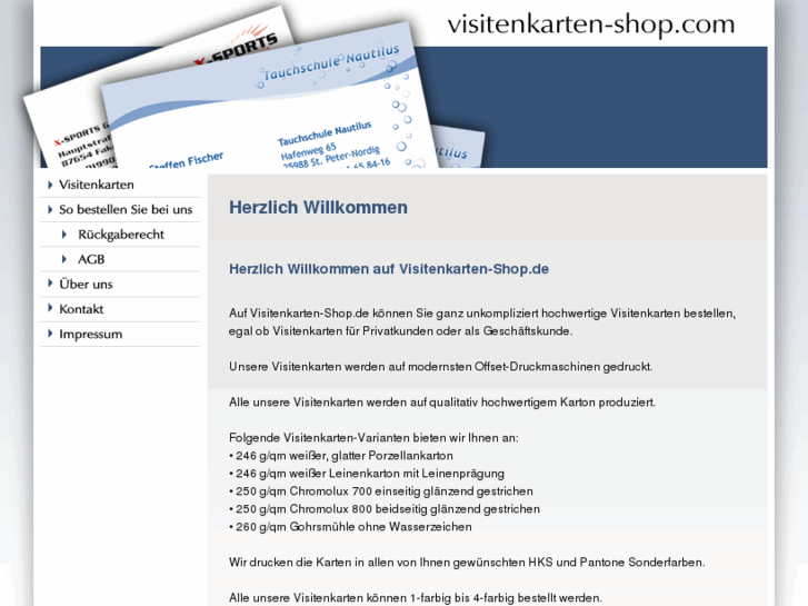 www.visitenkarten-shop.com